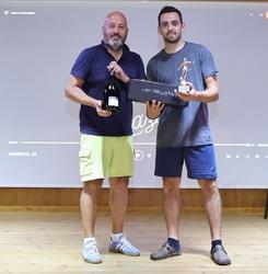 Gibo Del Nero premia Alessandro Menghi (capocannoniere)